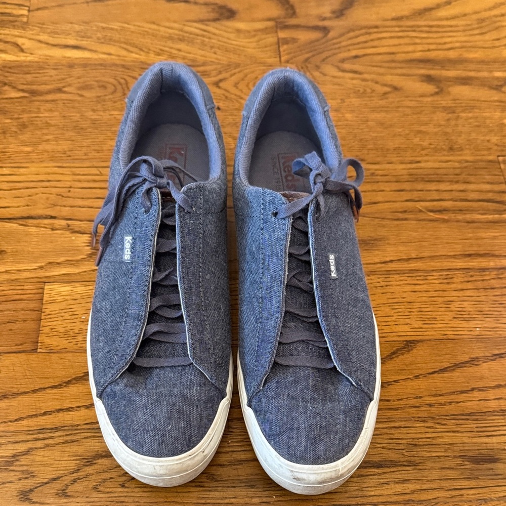 Keds Blue Denim Sneakers - Womens